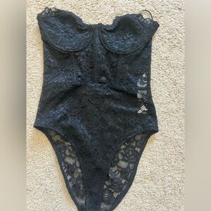 Black Lace Bodysuit